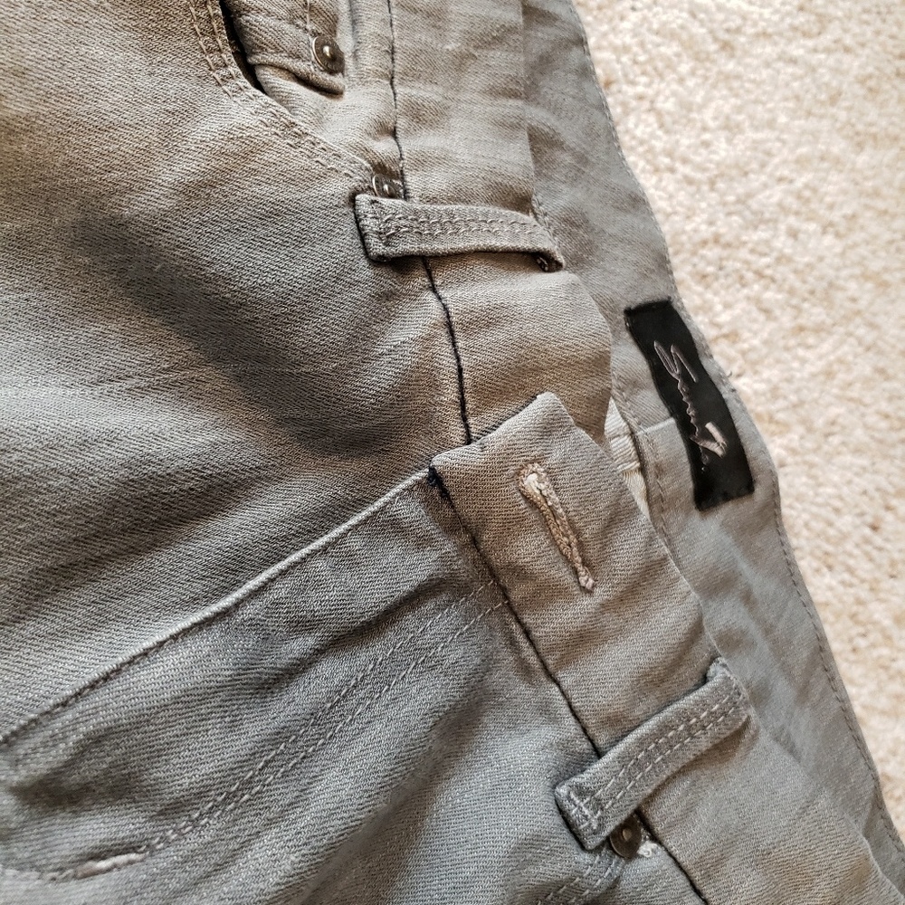 Gray jeans